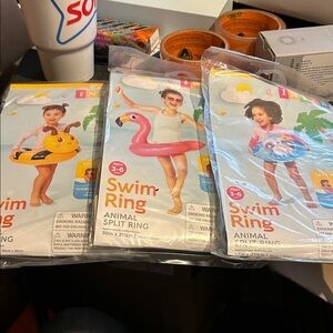 Animal Swim Rings for Kids